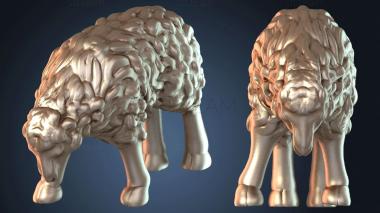 3D модель Средневековый деревенский мальчик-охотник (STL)