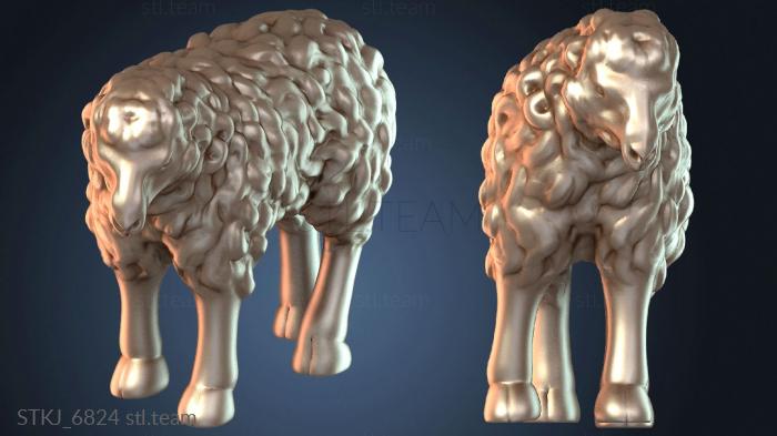 Статуэтки животных Средневековый деревенский мальчик