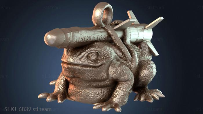 Статуэтки животных Ракетные жабьи шарики