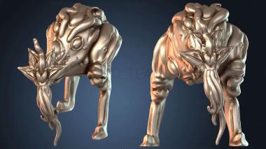 3D модель Монстр-раптор (STL)