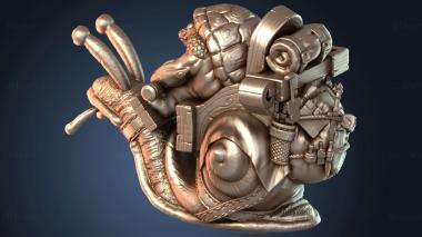 3D модель Конный Тортл (STL)