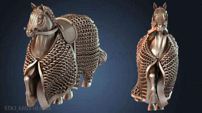 Статуэтки животных Кольчуга для коня