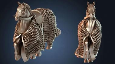 3D модель Кольчуга для коня (STL)