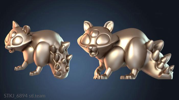 Статуэтки животных Мутант Крокон