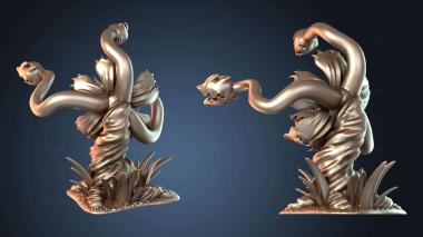 3D модель Растение-мутант (STL)