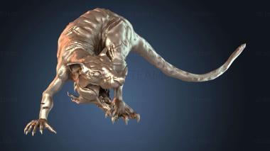 3D модель Крыса-мутант (STL)