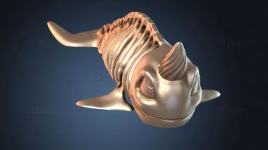 3D модель Кости нарвала Flexi (STL)