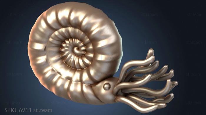 Статуэтки животных Улитка Наутилус