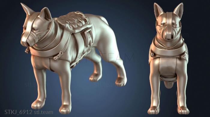 Статуэтки животных Собачья разведка ВМС США «Морские котики»