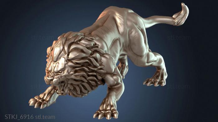 Статуэтки животных Немейский лев