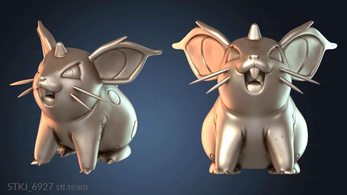 Статуэтки животных Нидокинг Ксено