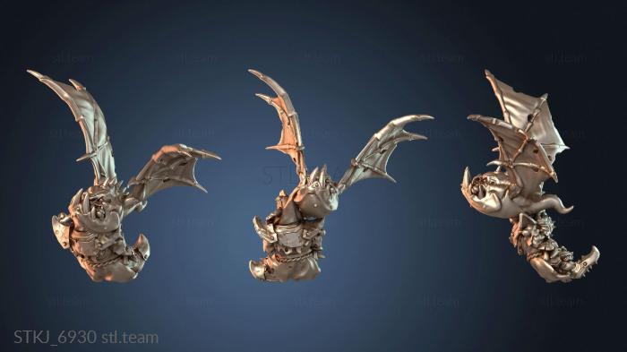 Статуэтки животных Ночной Гоббо-Дум-Дайвер