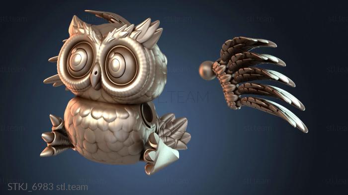 Статуэтки животных Сова ночная