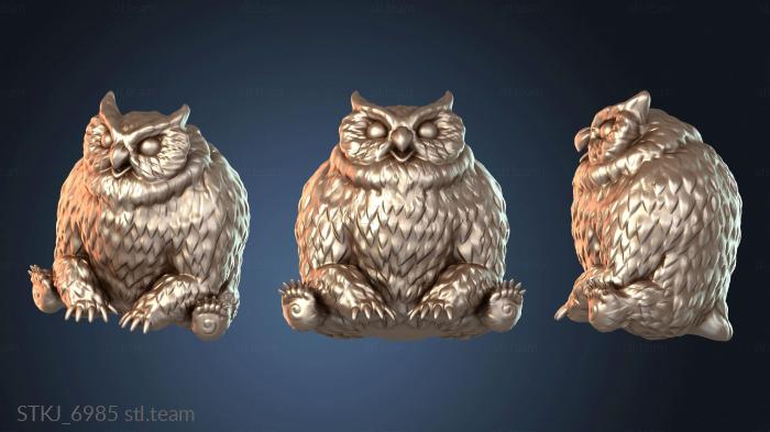 Статуэтки животных Сова-медведь