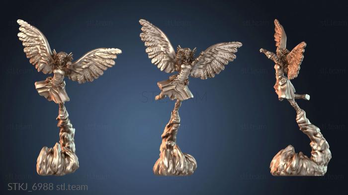 Статуэтки животных Диорама «Девушка-сова»