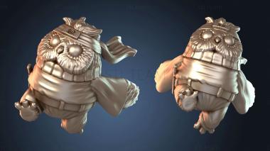 3D model Owl Ninja Owlkin (STL)