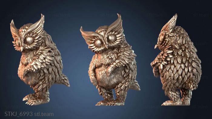 Статуэтки животных Малыш-совомедведь