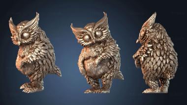 3D модель Малыш-совомедведь (STL)