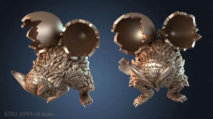 Статуэтки животных Вылупился совомедведь