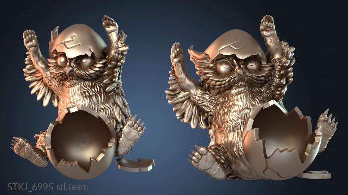 Статуэтки животных Играющий совомедведь