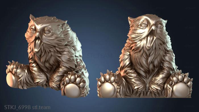 Статуэтки животных Совомедведь зевает