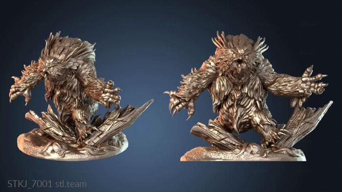 Статуэтки животных Совий Медведь Прайм