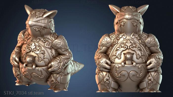 Статуэтки животных Панчам и Кангасхан Орнаментал