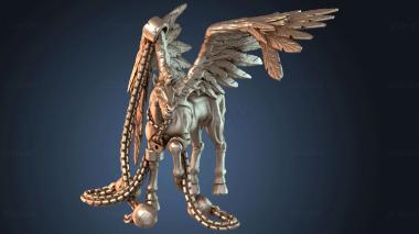 3D модель Пегас прикованный (STL)