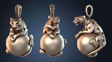 3D модель Подвеска «Пантера» (STL)