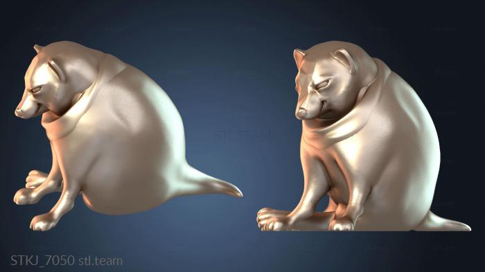 Статуэтки животных Рогатая собака Чимса