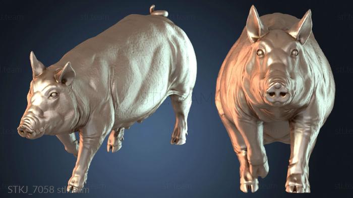 Статуэтки животных Свинья