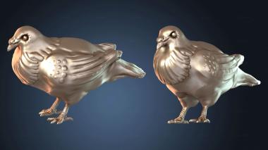 3D модель Трио «Голубиная коробка» (STL)