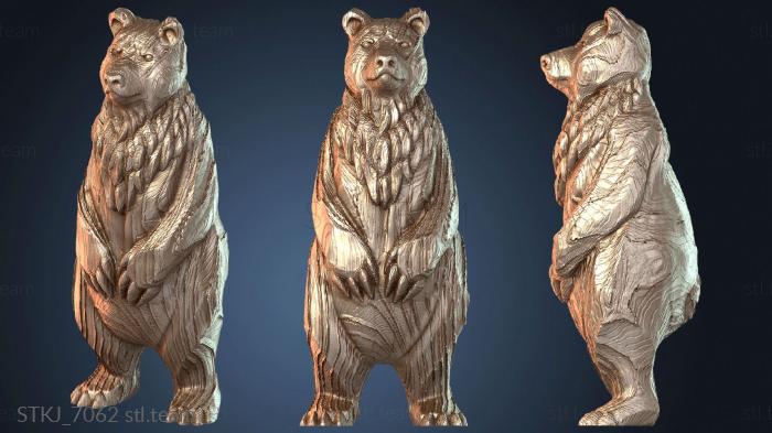 Статуэтки животных Сосновый медведь