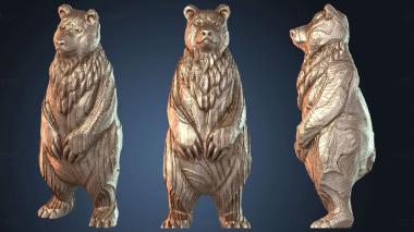 3D модель Сосновый медведь (STL)