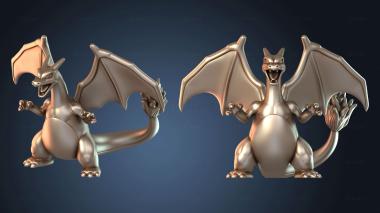 3D модель Покемон Чаризард (STL)