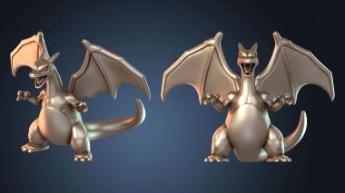 3D модель Покемон Чаризард Флейм (STL)