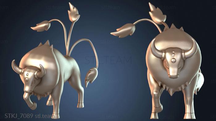 Статуэтки животных Покемон Таурос