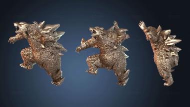 3D модель Белый медведь Экстрим (STL)