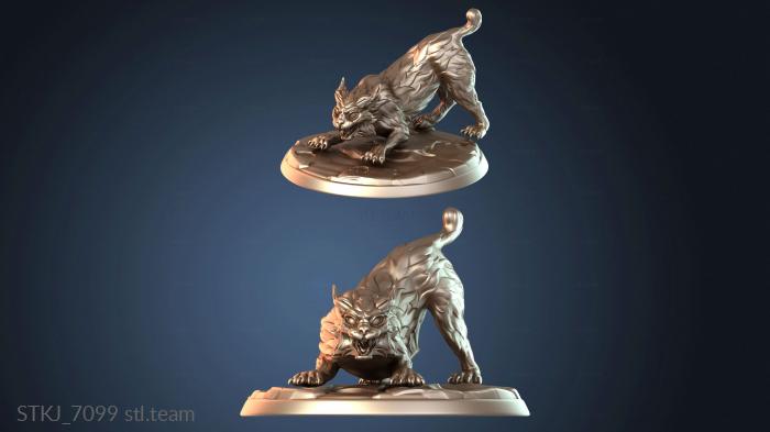 Статуэтки животных Наскочить рысь