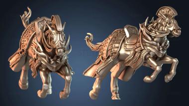 3D model Praetor Grand Horse (STL)