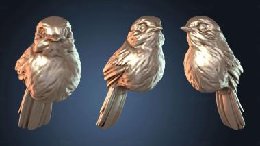 3D model Primal Linus Bird Screeching (STL)