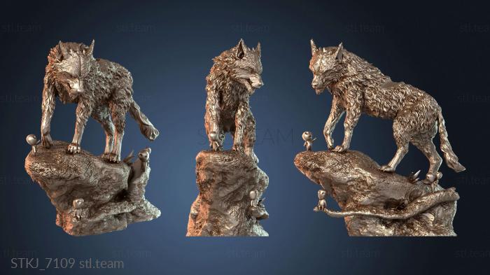 Статуэтки животных Принцесса Мононоке