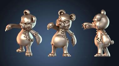 3D модель Принцессы Злой Медведь Жирный (STL)