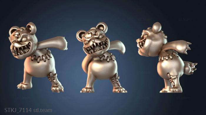 Статуэтки животных Принцессы Злой Медведь Фантом