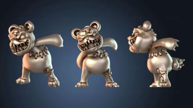 3D модель Принцессы Злой Медведь Фантом (STL)