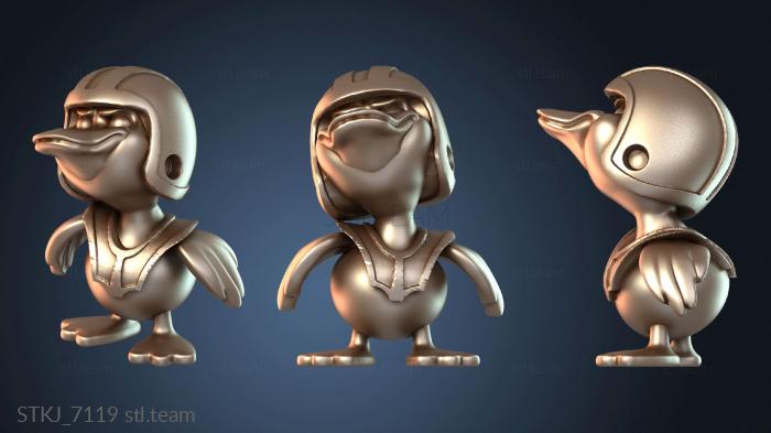 Статуэтки животных Принцессы Сердитая Утка