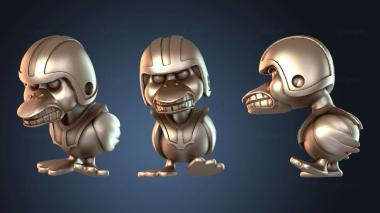 3D модель Принцессы Angry Duck Noble (STL)
