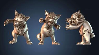 3D модель Принцессы Сердитый Волк (STL)