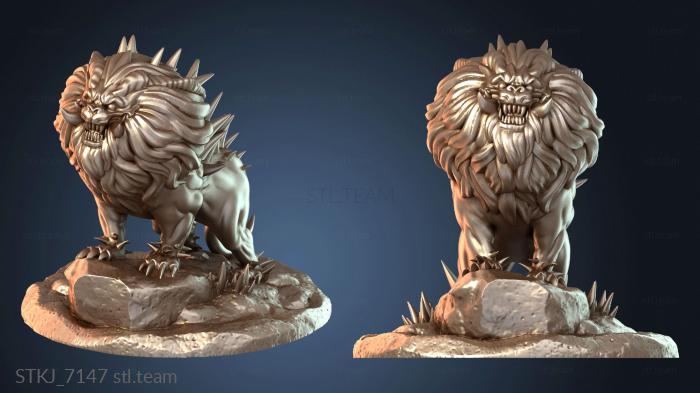 Статуэтки животных Кот-перо