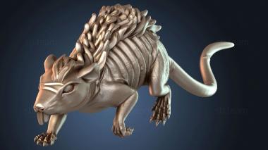 3D модель Крыса (STL)